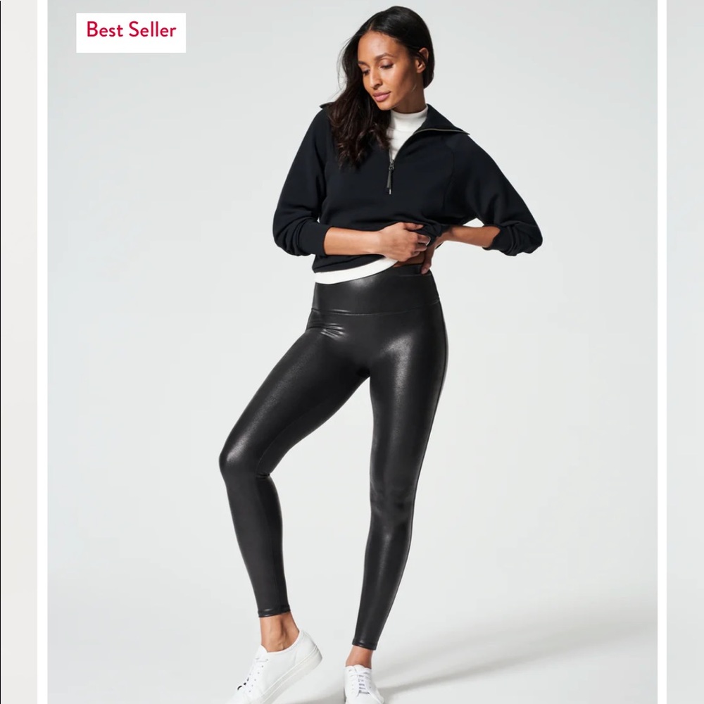 NWT Spanx Faux Leather Legging